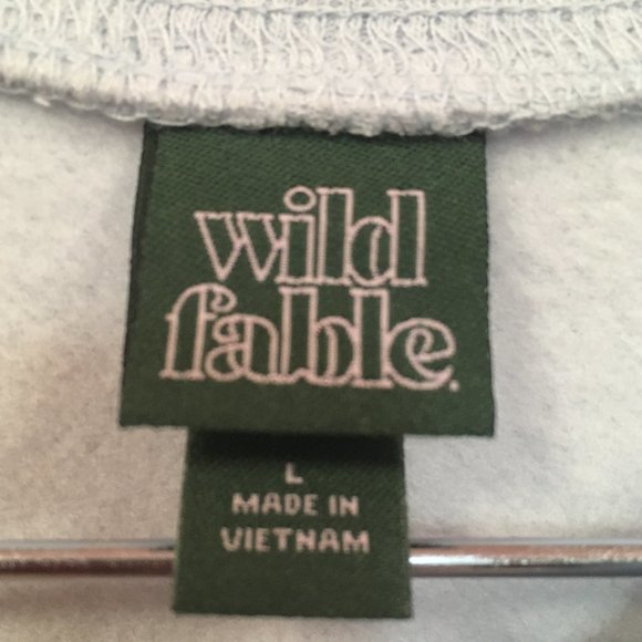 Wild Fable Abstract Color Blocked Pullover Sweatshirt NWT Size L - Picture 7 of 9